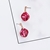 Picture of Pink Artificial Crystal Stud Earrings with Price