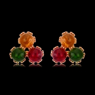 Picture of Zinc Alloy Colorful Stud Earrings from Certified Factory