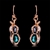 Picture of Classic Rose Gold Plated Dangle Earrings with Fast Shipping