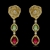 Picture of Copper or Brass Gold Plated Dangle Earrings From Reliable Factory