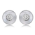 Picture of Recommended White Classic Stud Earrings from Top Designer