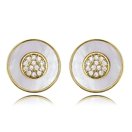 Picture of Recommended White Classic Stud Earrings from Top Designer