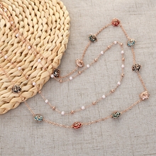 Show details for Unusual Casual Classic Long Chain Necklace