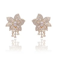 Picture of Luxury White Stud Earrings with Full Guarantee