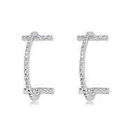 Picture of Good Quality Cubic Zirconia Delicate Stud Earrings