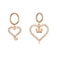 Show details for Casual Rose Gold Plated Dangle Earrings with Speedy Delivery