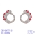 Picture of Luxury Platinum Plated Big Stud Earrings with Fast Shipping