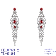 Picture of Best Cubic Zirconia Luxury Dangle Earrings