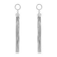 Picture of Hypoallergenic Platinum Plated Dubai Dangle Earrings in Exclusive Design