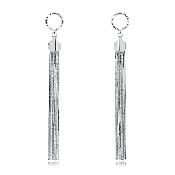 Picture of Hypoallergenic Platinum Plated Dubai Dangle Earrings in Exclusive Design