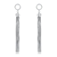 Show details for Hypoallergenic Platinum Plated Dubai Dangle Earrings in Exclusive Design