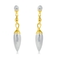 Show details for Zinc Alloy Medium Dangle Earrings in Flattering Style