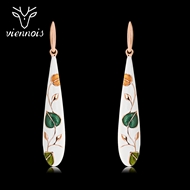 Picture of Classic Rose Gold Plated Dangle Earrings in Exclusive Design