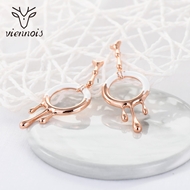 Picture of Distinctive White Classic Dangle Earrings with Low MOQ