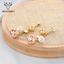 Show details for Attractive Multi-tone Plated Dubai Dangle Earrings For Your Occasions