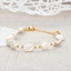 Show details for Classic White Fashion Bracelet Online Only