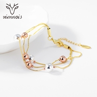 Picture of Distinctive Gold Plated Casual Fashion Bracelet with Low MOQ