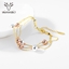 Show details for Distinctive Gold Plated Casual Fashion Bracelet with Low MOQ Show details for Distinctive Gold Plated Casual Fashion Bracelet with Low MOQ
