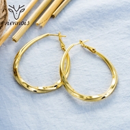 Picture of Recommended Gold Plated Casual Big Hoop Earrings from Top Designer