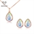 Picture of Classic Rose Gold Plated Necklace and Earring Set with Fast Shipping