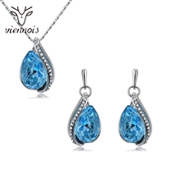 Picture of 16 Inch Classic Necklace and Earring Set with 3~7 Day Delivery