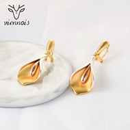 Picture of Funky Dubai Gold Plated Dangle Earrings