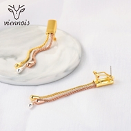 Picture of Beautiful Medium Multi-tone Plated Dangle Earrings