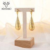 Picture of Origninal Big Gold Plated Dangle Earrings