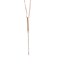 Picture of Low Price 925 Sterling Silver Rose Gold Plated Pendant Necklace from Trust-worthy Supplier