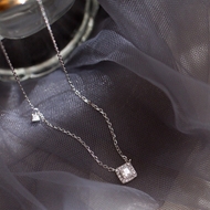 Picture of Buy Platinum Plated White Pendant Necklace with Low Cost