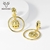 Picture of Purchase Multi-tone Plated Dubai Dangle Earrings Exclusive Online