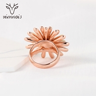 Picture of Flowers & Plants Big Fashion Ring with Speedy Delivery