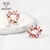 Picture of Pretty Artificial Crystal Zinc Alloy Stud Earrings