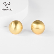 Picture of Rose Gold Plated Fashion Stud Earrings Factory Supply