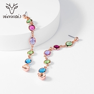 Picture of Zinc Alloy Gold Plated Dangle Earrings with Fast Delivery