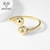 Picture of Beautiful Medium Gold Plated Fashion Bangle