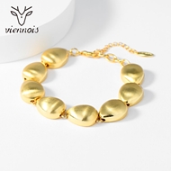 Picture of Need-Now Gold Plated Zinc Alloy Fashion Bracelet from Editor Picks