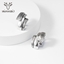 Show details for Great Value Platinum Plated Medium Stud Earrings with Full Guarantee