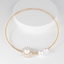 Show details for Buy Gold Plated Copper or Brass Collar Necklace with Low Cost