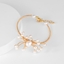 Show details for Bulk Gold Plated Artificial Pearl Fashion Bracelet Exclusive Online