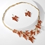 Show details for Zinc Alloy Gold Plated 2 Piece Jewelry Set with Full Guarantee