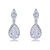 Picture of Copper or Brass Platinum Plated Dangle Earrings at Super Low Price