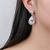 Picture of Amazing Medium White Dangle Earrings