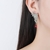 Picture of Distinctive Green Platinum Plated Dangle Earrings with Low MOQ