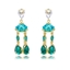 Show details for Amazing Medium Copper or Brass Dangle Earrings