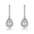 Picture of Charming White Cubic Zirconia Dangle Earrings