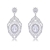 Picture of Good Cubic Zirconia Casual Dangle Earrings