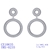 Picture of Fast Selling White Copper or Brass Drop & Dangle Earrings from Editor Picks