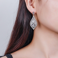 Picture of Luxury Big Dangle Earrings Online Only