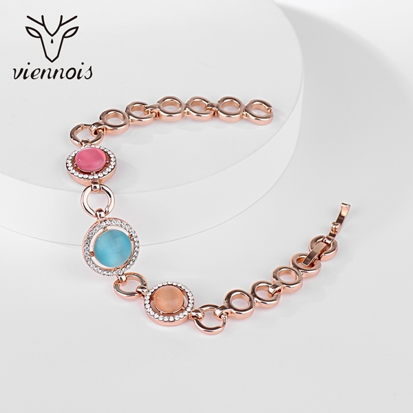 Picture of Widely Popular Rose Gold Plated Classic Bracelets